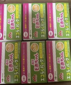 森永 E赤ちゃん エコらくパック 6箱のサムネイル
