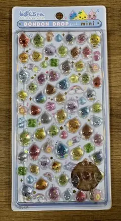ボンボンドロップシール ミニ しずくの森のなかまたち