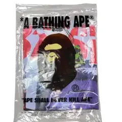 未使用 A BATHING APE OVERPRINT SWEATSHIRT