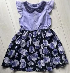 ANNA SUI Mini 花柄ワンピース 130cm