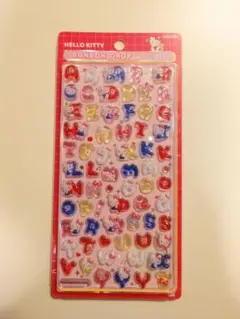 ボンボンドロップシール ハローキティ もじ　スタンダード　正規品