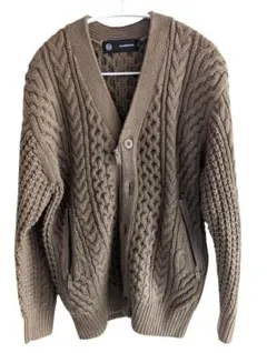 GU × UNDERCOVER ケーブルカーディガン [ユニセックスSサイズ]