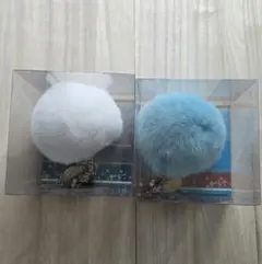 鶴丸国永 一期一振　毛玉ストラップ 「刀剣乱舞-ONLINE-」 台湾限定