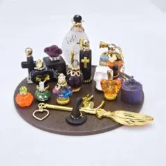 ハンドメイド ミニチュア 香水瓶セット ハロウィン