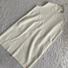 MAXMARA ニットワンピース アイボリー S キレイめ シンプル 上品