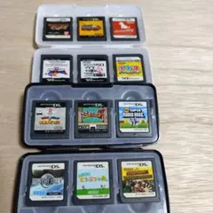 任天堂DS　12本セット　カセキホリダー・ドラクエ9・マリオなど