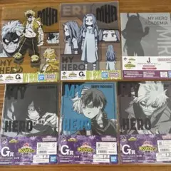ヒロアカ　クリアポスター2枚&クリアファイル4枚セットのサムネイル