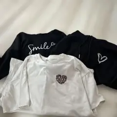 レディースTシャツパーカー３点セット