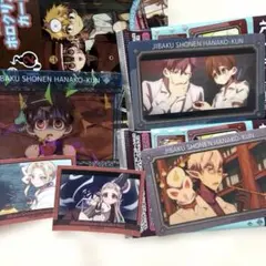 コレクトメタリックカード　地縛少年花子くん 5点セット ステッカー カード