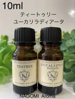 ☘️ティートゥリー・ユーカリラディアータ 10ml お部屋の空気清浄・感染対策のサムネイル