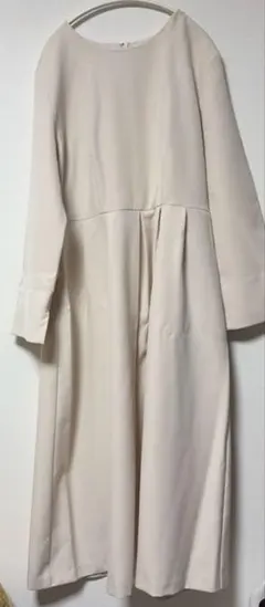 OPAQUE.CLIP タックフレアワンピース