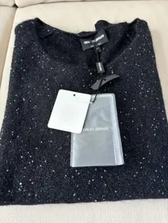 こはる様専用 Giorgio Armani スパンコールニット新品タグ付き42