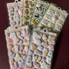 お尻スクイーズシール、６枚セット