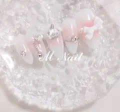 チークデザイン♡ジェルネイルチップ♡現品orサイズオーダー