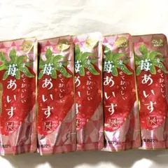 カルディ　凍らせておいしい苺あいす　ごろっと果肉入り　90g×5個のサムネイル