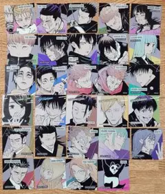 呪術廻戦　スクエアステッカーコレクション　第1弾　29枚セット