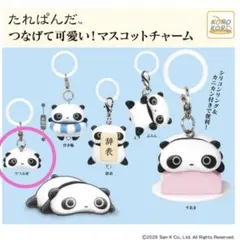 たれぱんだ つなげて可愛い！マスコットチャーム めじるしアクセサリー