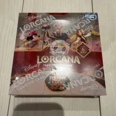 Disney Lorcana ロルカナ　ジャファーの王権 ブースター1BOX