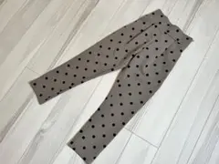 美品/神戸レタス/フロッキードットハイウエストパンツ/Sサイズのサムネイル