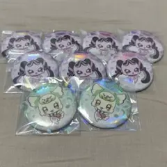 メロロン 缶バッジ4個セット まとめ キュアキッス キミとアイドル
