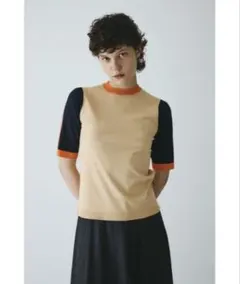 値下げ完売品 新品 HeRIN.CYE ボーダーダブルカフニットトップ - メルカリ