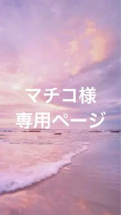 マチコ様専用ページ★
