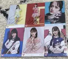 イコラブ 髙松瞳 直筆生写真６枚セット
