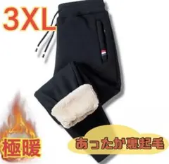 ジョガーパンツ スウェット 極暖 裏起毛 男女兼用 裏ボア スポーツ 3XL