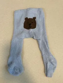 babyGAPくまさんタイツ0-12M 水色