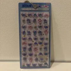 スティッチ ボンボンドロップシール ミニ　ディズニー