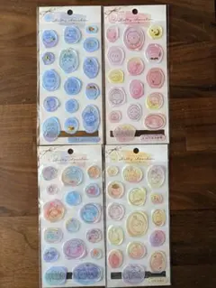 ちいかわ メルティシュシュ シール シーリングスタンプ風シール　4種セット
