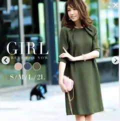 GIRL パーティーワンピース　Mサイズ