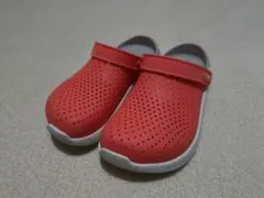 Crocs LiteRide サンダル オレンジ グレー クロックス サボのサムネイル