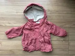 ピンク フリル付きジャケット 80