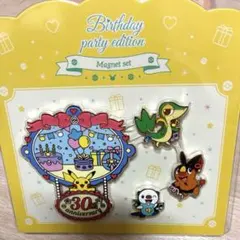 ポケモン 韓国限定 ポケモンストア30周年 マグネットセット ピカチュウ