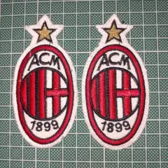 ACミラン ★あり エンブレム ワッペン