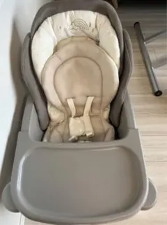 Aprica ユラリズム オート 電動 ハイローチェア アイボリー グレー