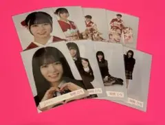 稲熊ひな　櫻坂46 生写真　2026年 振袖　スタイリング制服　8種コンプ