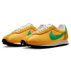 Nike レーザーオレンジ×グリーン レトロスニーカーLD-1000でか履き10