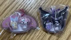サンリオキャラクターズ　パッケージチャーム　マイメロディ＋クロミ