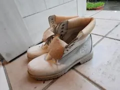 【Timberland】 ホワイト ワークブーツのサムネイル