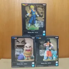 ドラゴンボール フィギュア ヒストリーボックス クリリン ヤムチャ ベジット