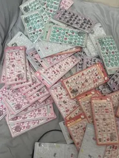 正規品かわいい3Dシール3枚セット