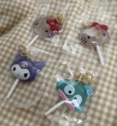 サンリオ カラフルキャンディチャーム 4点セット