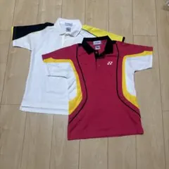 ★美品★ ヨネックス ベリークール バドミントン ゲームシャツ ウェア 2枚