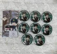 ヒロアカ 静岡鉄道 静鉄 トレーディングラバーキーホルダー 缶バッジ 緑谷出久