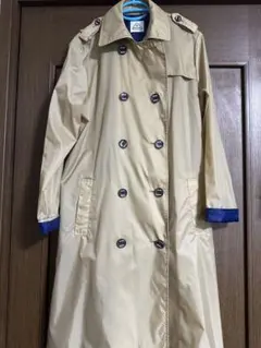 FULTON トレンチ風レインコート ベージュ M-Lのサムネイル