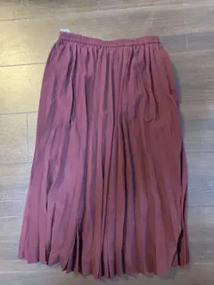 GU イージー プリーツスカート M