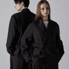 【CLEL】ナチュラル シャンブレー セットアップ（ジャケット+スラックス）