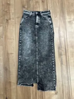 JUEMI SOMETHINGコラボ スリット入りロングスカート